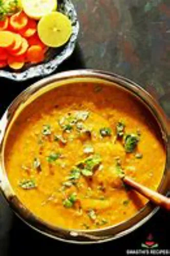 Salad, Dal Fry